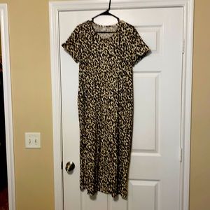 Old Navy Leopard Maxi
